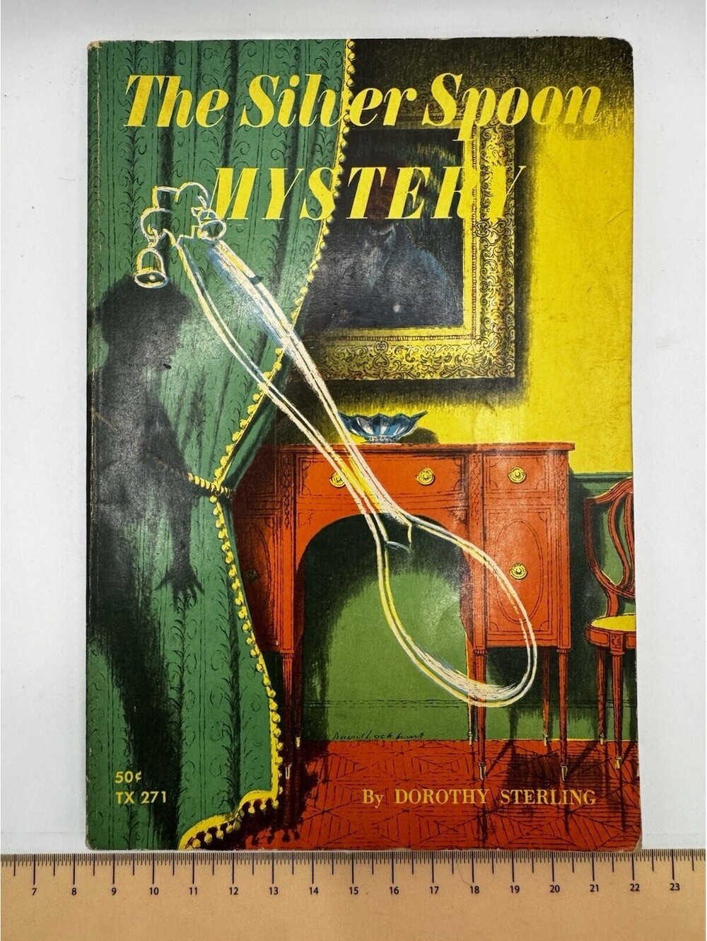 The Silver Spoon Mystery by Dorothy Sterling TX 271 Paperback